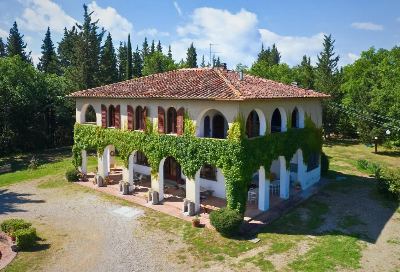 *** Frühstückspension Villa Albertina Montespertoli Italien